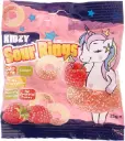 Kidzy Vegan Raspberry Sour Rings 25g 