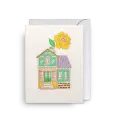 Flower House Mini Card