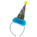 Birthday Brights Cone Hat Headband
