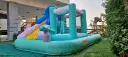 Playhouse with Slide Pastel  (L5XW4.2XH2.5) m-Rental