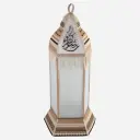 Ramadan Boho Lantern 120cm – Cream & Gold