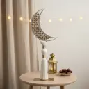Ramadan Crescent Floor Stand 70cm – Gold