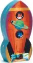 Djeco Spaceship Silhouette Puzzle – 16 Pieces