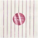 Meri Meri Metallic Pink Striped Large Napkins (Pack of 16)