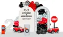 Racing Car Backdrop 