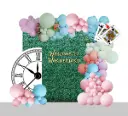 Alice in Wonderland Backdrop 