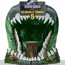 Jurassic World Birthday Backdrop