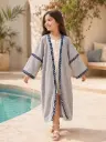 أرواب تيري MUNMUN - رمادي فاتح