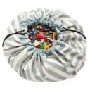 Playmat And Storage Bag – Stripes Green