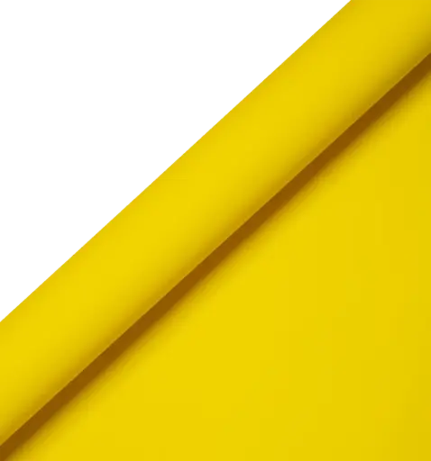 [LD-RW2457] Lemon Yellow Colour Block Roll Wrap, 3 Metres