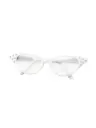1950s White Women's Costume Glasses