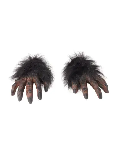 [RU-MD162] Brown Hairy Costume Hands