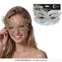Gold Filigree Venetian Eye Mask