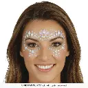 Glow-in-the-Dark Adhesive Face Jewels - Design 1