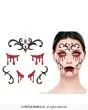 Vampire Adhesive Face Glitter, 13x15 cm