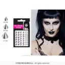 Adhesive Fake Piercings, Set of 30