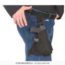 حزام شرطة مع مسدس