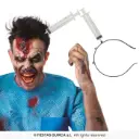 Syringe-Through-Head Headband, 14 cm