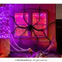 Giant Spider Web 200 cm with Spider 150 cm
