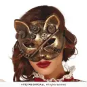 Steampunk Cat Mask, PVC
