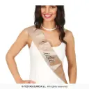 Gold 'Bride' Headband - Adult