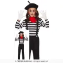 Mime Artist Kids Costume