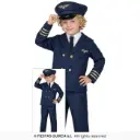 Pilot Kids Costume, 3-4 Years