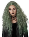 Enchanted Waves Wig - Gray/Green