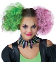Shimmering Curly Clips - Pink/Green