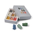 Wallace Bear Crayons 9-Pack - Yellow Mellow Multi Mix