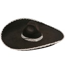 Kids Black Mexican Sombrero