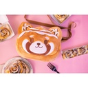Cinnamon Roll Red Panda Crossbody Bag