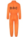 Orange D.O.C. Prisoner Jumpsuit - Adult
