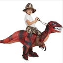 Inflatable Dinosaur Rider Kids Costume